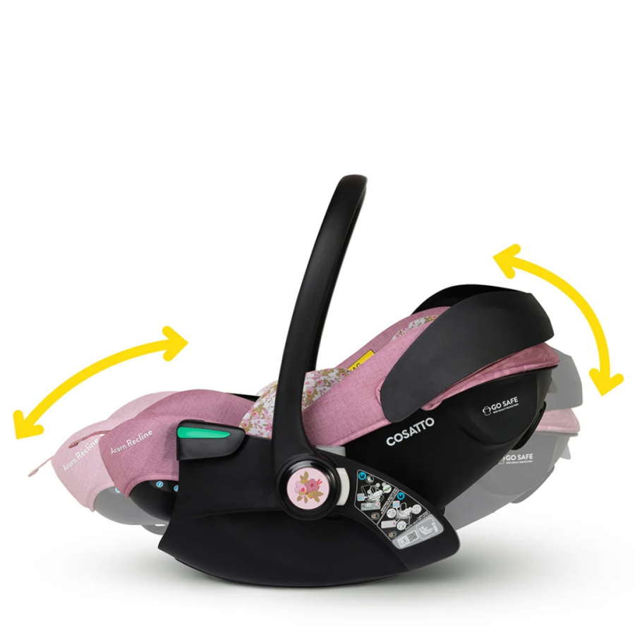 Столче за кола 0+ Cosatto CT6088 Acorn Recline Camille плюс Isofix база CT6005