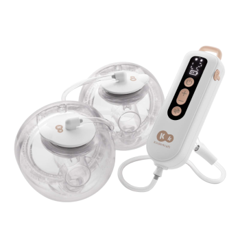 Двойна електрическа помпа за кърма с таймер Kinderkraft Gentleflow Golden