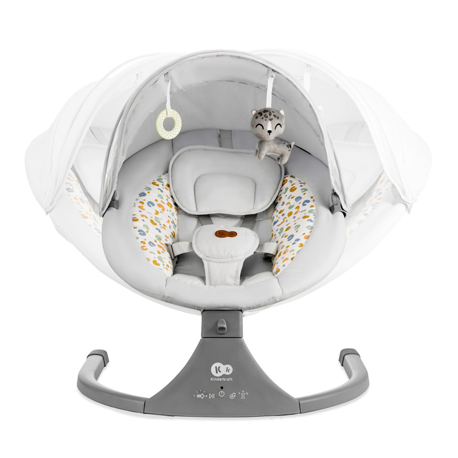 Kinderkraft люлка LUMI 2 Light Grey