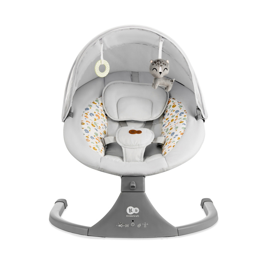 Kinderkraft люлка LUMI 2 Light Grey