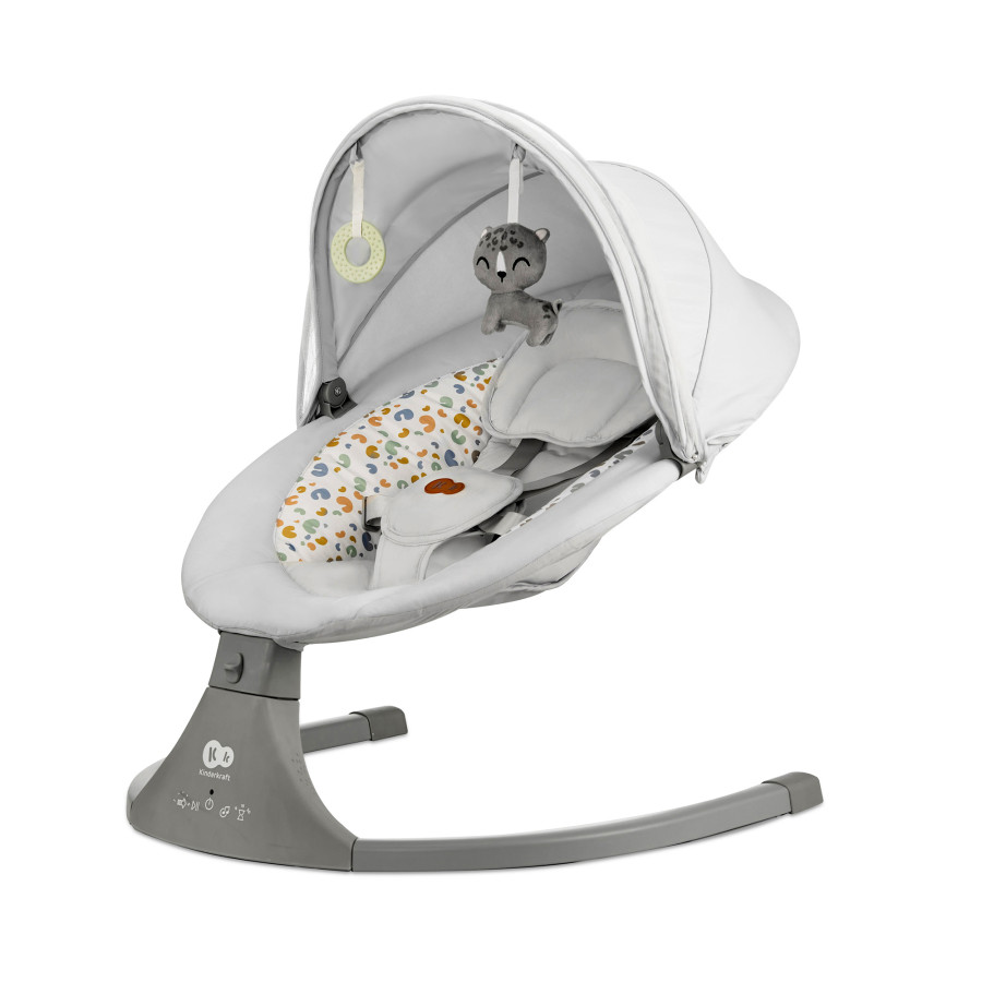 Kinderkraft люлка LUMI 2 Light Grey