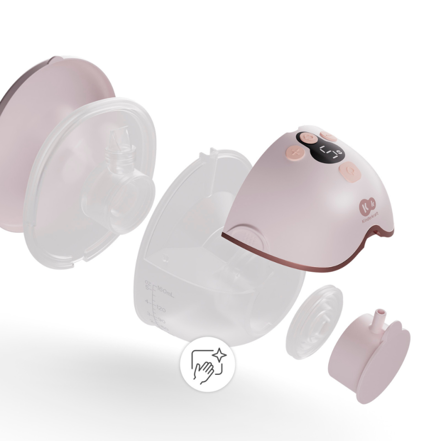 Двойна електрическа помпа за кърма KinderKraft Mamaflow Double Pink