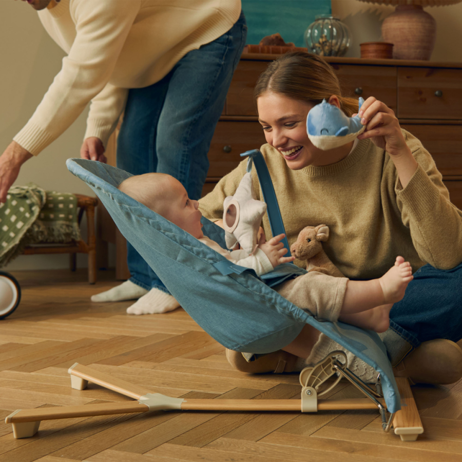 Kinderkraft Mimi бебешки шезлонг Nordic Breeze