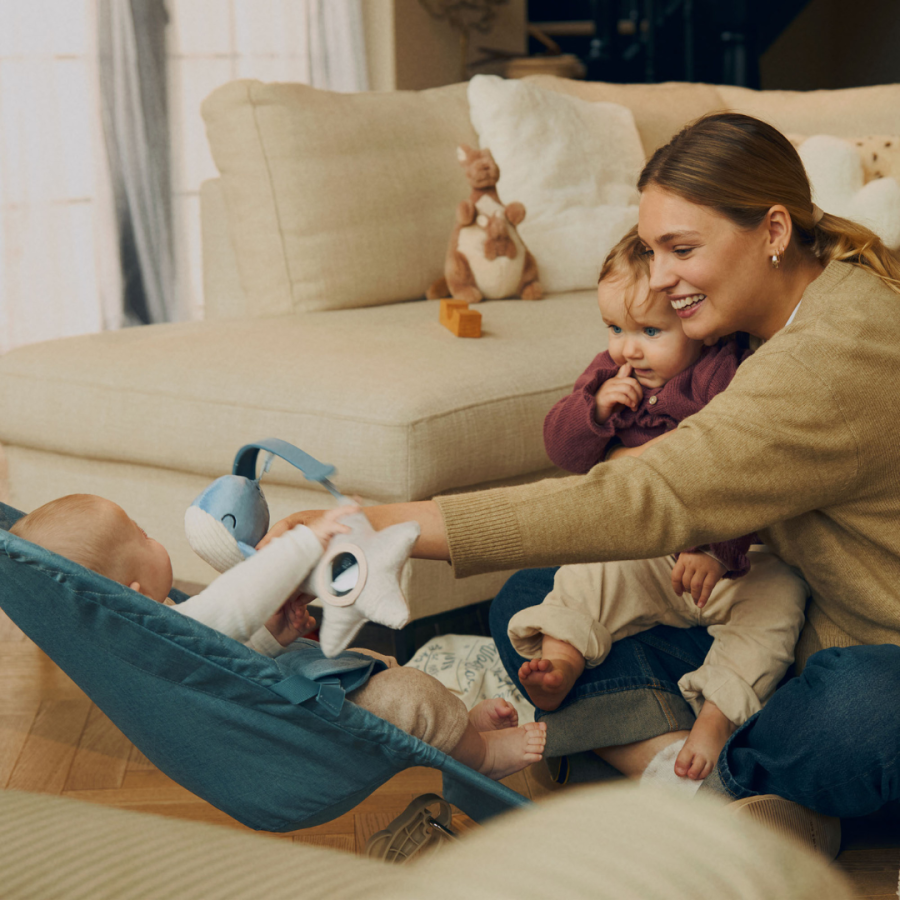 Kinderkraft Mimi бебешки шезлонг Nordic Breeze