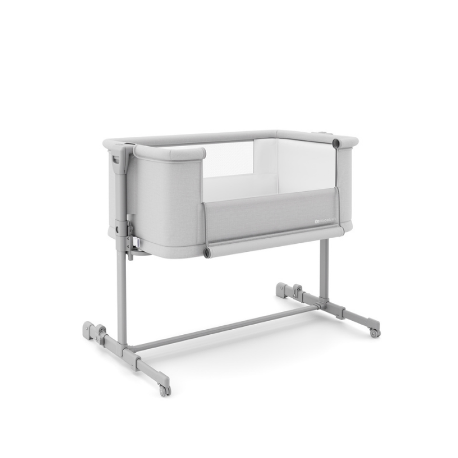 Бебешка кошара KinderKraft Nestee Grow 2 Light Grey
