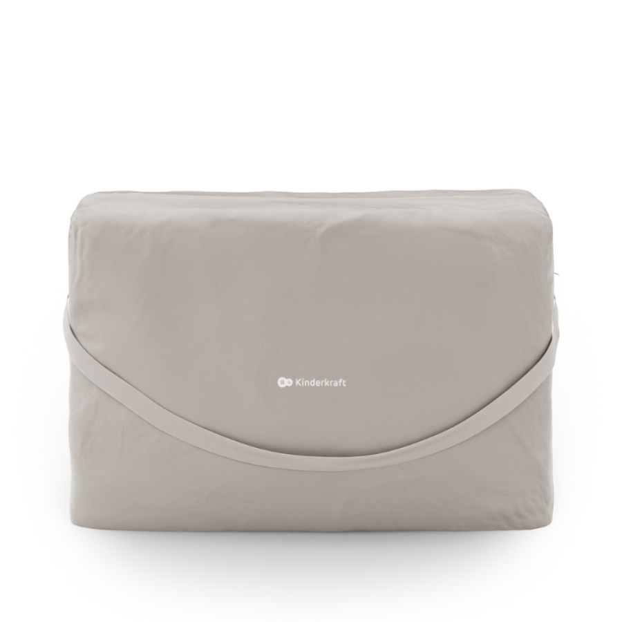 Бебешка кошара KinderKraft Nestee Grow 2 Light Grey