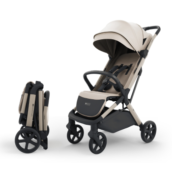 Бебешка количка Kinderkraft Nubi 3 Sand Beige
