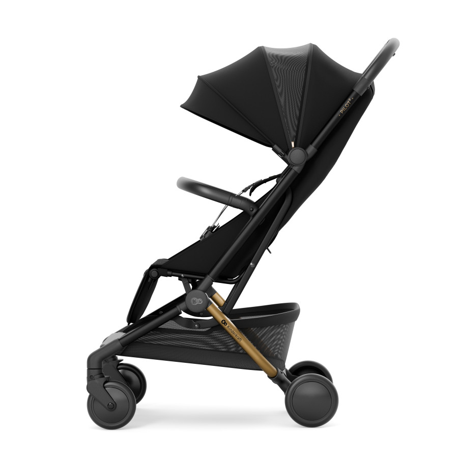 KinderKraft PILOT 2 бебешка количка Midnight Black