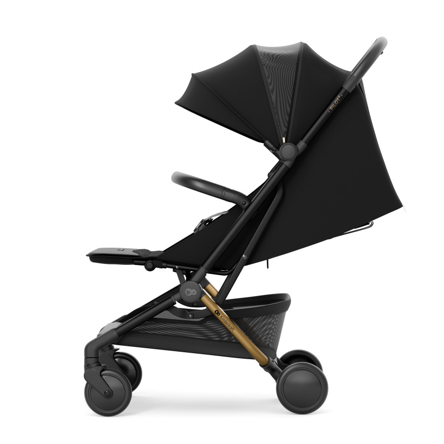 KinderKraft PILOT 2 бебешка количка Midnight Black