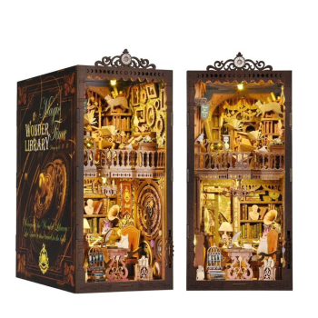 Сглобяем модел Book Nook Mystical Library