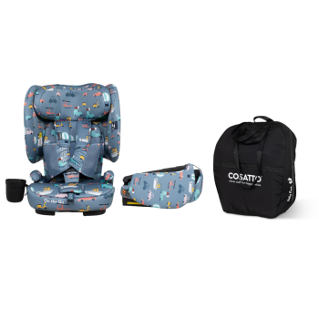 Cosatto CT5924 On The Go I-Size столче за кола Itchy Feet Sky