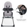 Kinderkraft Binci столче за хранене Grey