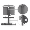 Бебешка кошара KinderKraft Nestee Grow 2 Dark Grey
