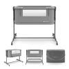 Бебешка кошара KinderKraft Nestee Grow 2 Dark Grey