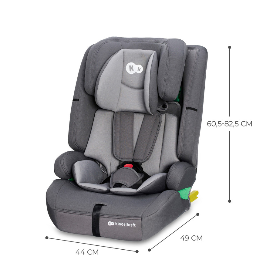 Kinderkraft SAFETY FIX 2 столче за кола Grey