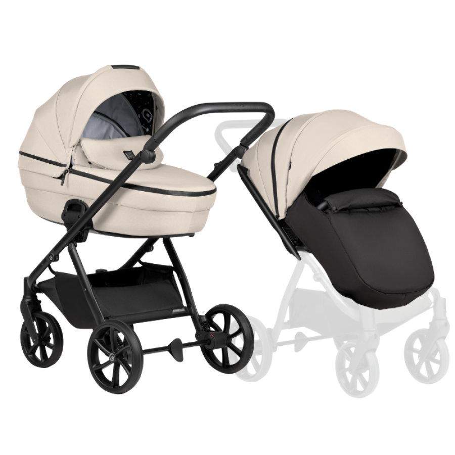 Tutis UNO 6+ бебешка количка 2в1 180 Beige