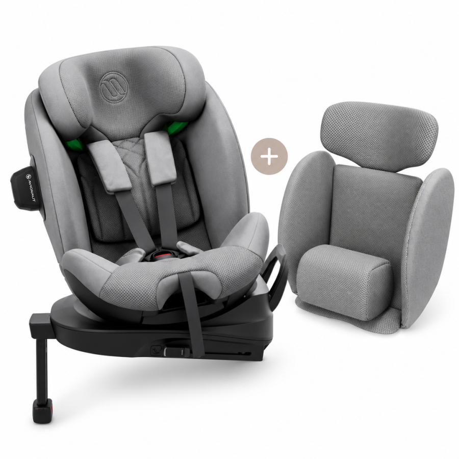 Столче за кола Avionaut Stardust Airflow AV-390 Grey.01 с подложка за новородено