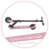 Chillafish Flexxi сгъваема тротинетка Cameo Pink