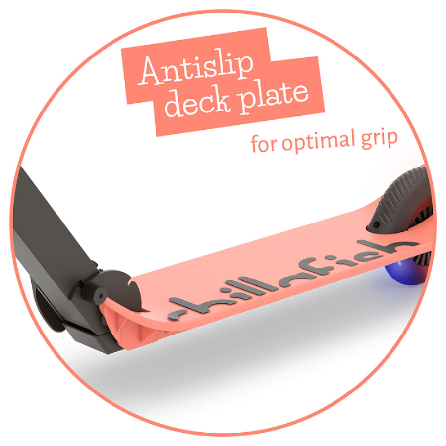 Chillafish Flexxi Glow сгъваема тротинетка Flamingo