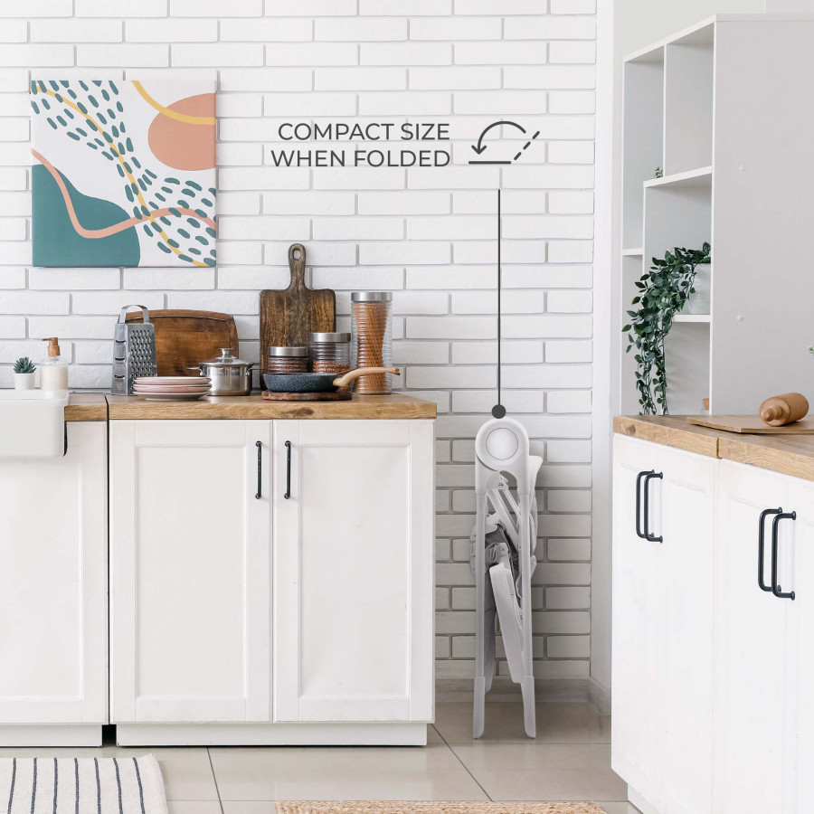 Kinderkraft Binci столче за хранене Light Grey