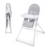 Kinderkraft Binci столче за хранене Light Grey