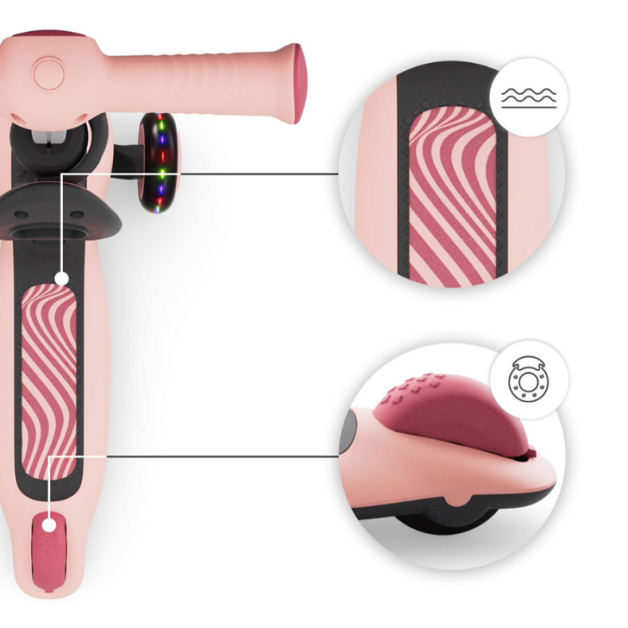 Тротинетка Kinderkraft Halley 2 Rose Pink