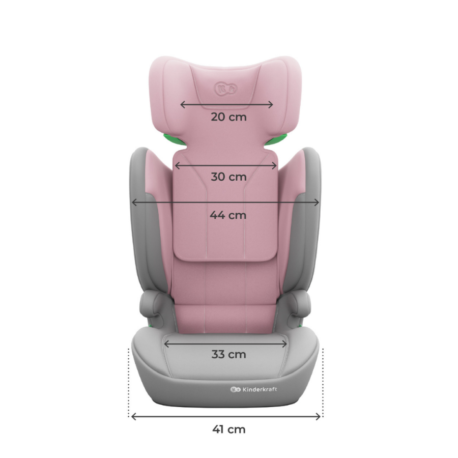 Столче за кола Kinderkraft I-Spark 2 Plus Pink