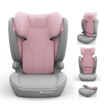Столче за кола Kinderkraft I-Spark 2 Plus Pink