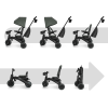 Сгъваема триколка Kinderkraft Jazz 3 зелена