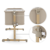 Бебешка кошара KinderKraft Nestee Grow 2 Beige