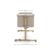 Бебешка кошара KinderKraft Nestee Grow 2 Beige
