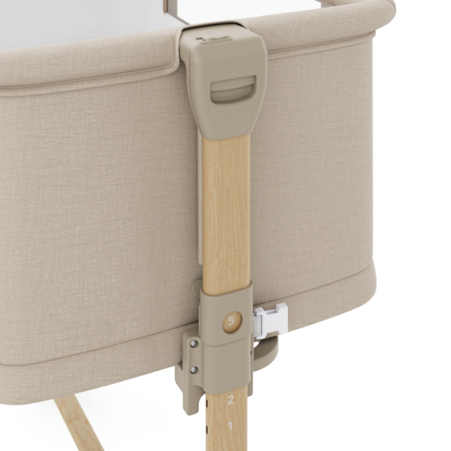 Бебешка кошара KinderKraft Nestee Grow 2 Beige