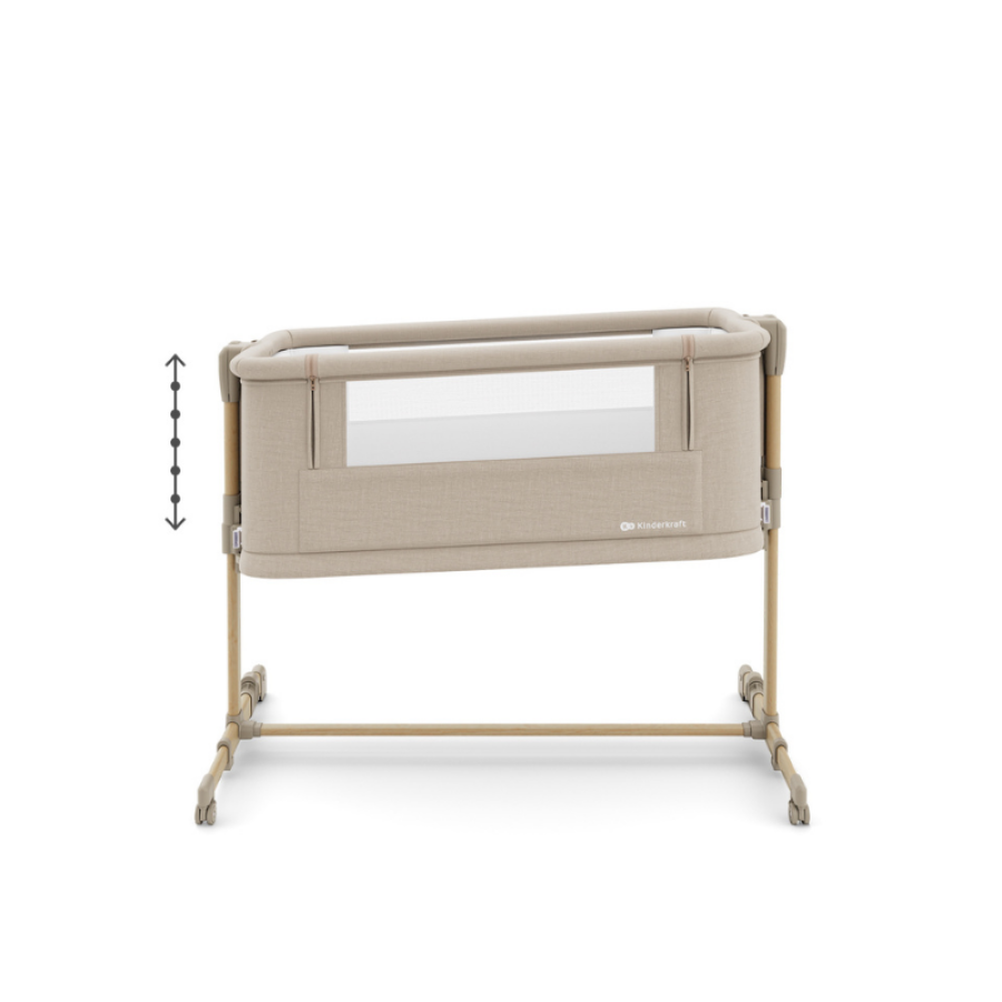Бебешка кошара KinderKraft Nestee Grow 2 Beige