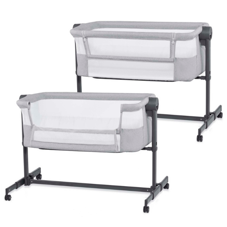 Бебешка кошара KinderKraft Nestee Up 2 Grey