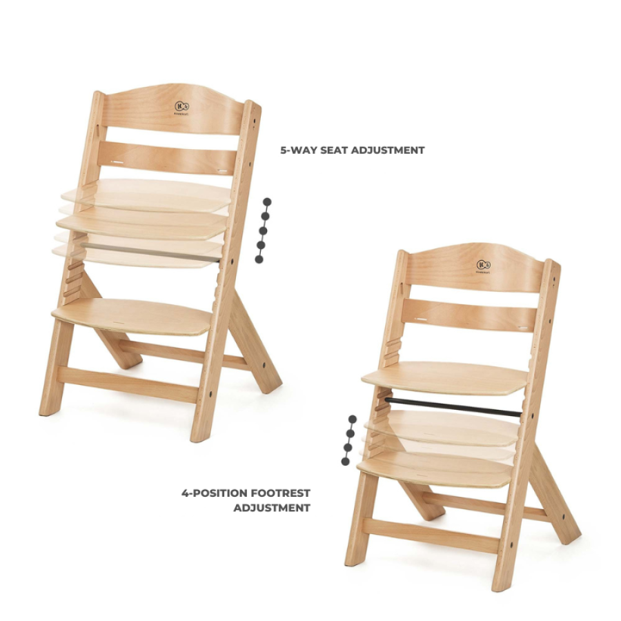 KinderKraft столче за хранене Enock Beige