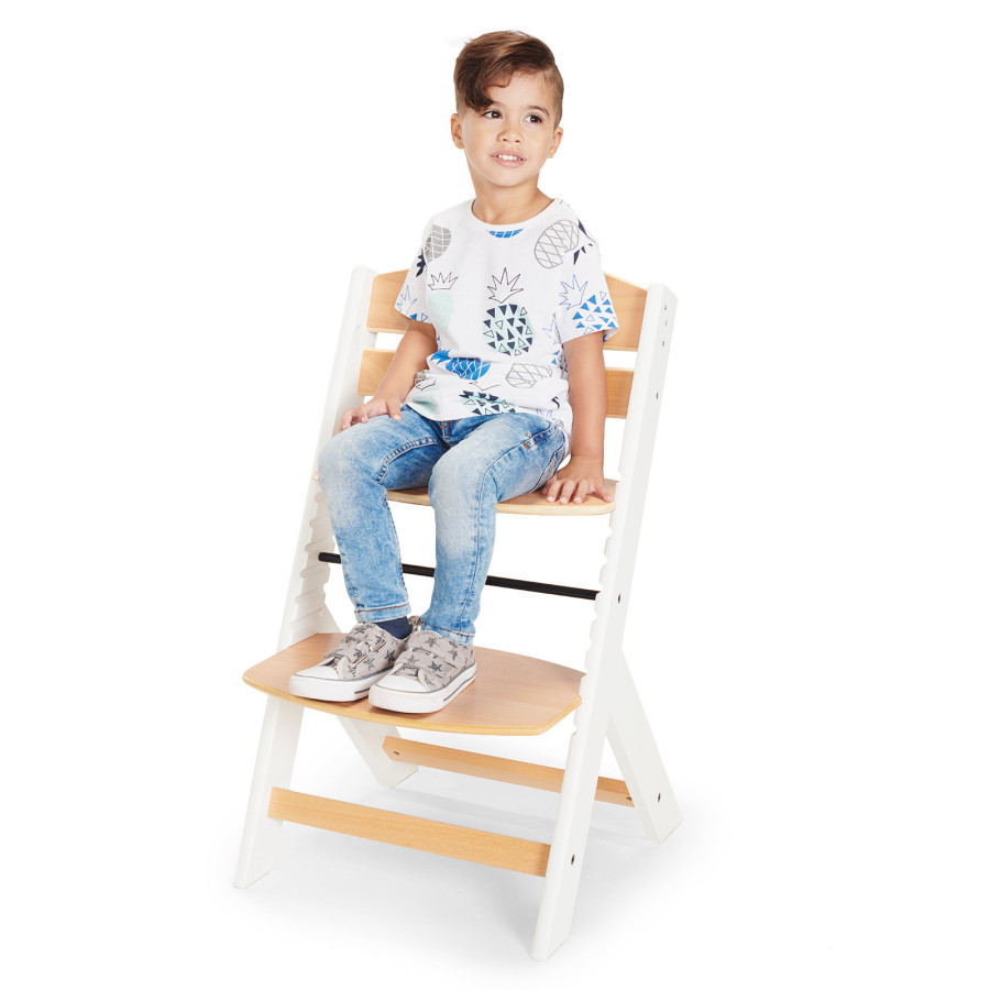KinderKraft столче за хранене ENOCK чисто бяло
