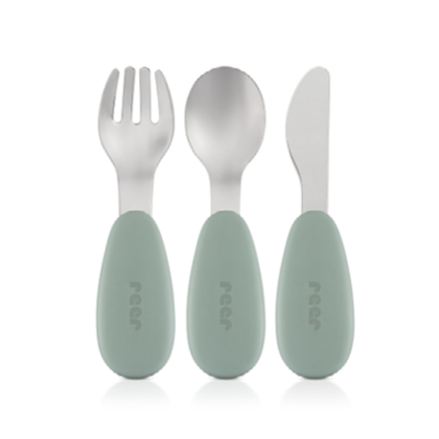 25133 Reer прибори силикон/стомана 3 бр