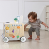 Дървена играчка за прохождане Монтесори с кухня