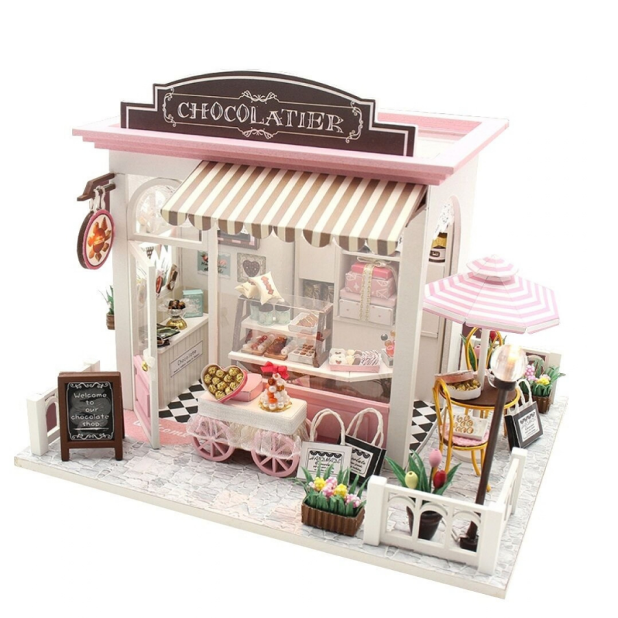Сглобяем модел Chocolate House Miniature