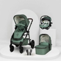 Бебешка количка Cosatto CT5625 Wow 3 Meadow и столче за кола CT5628 Acorn 2