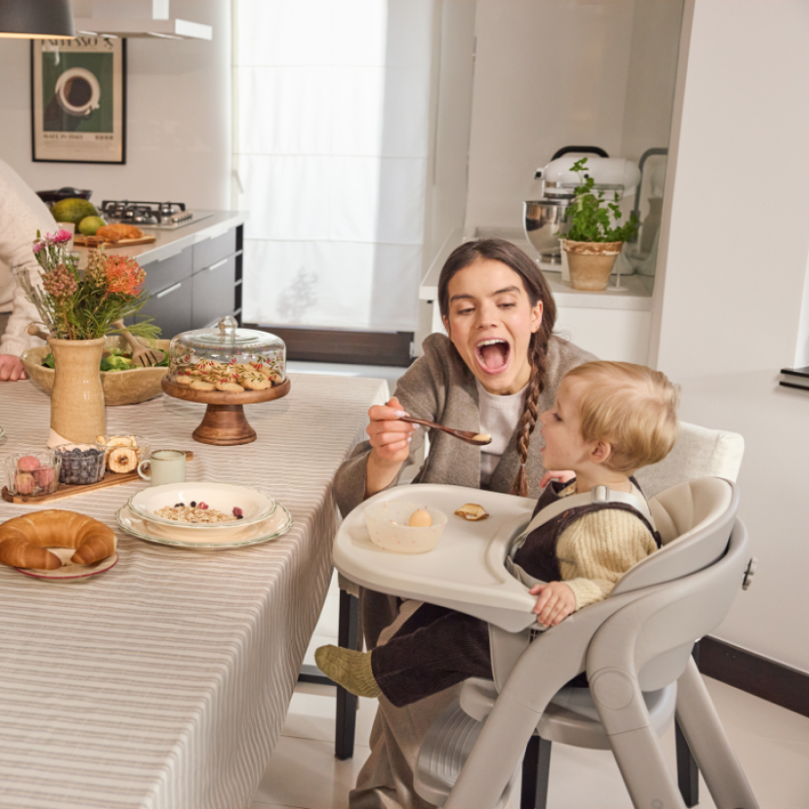 Столче за хранене KinderKraft Fini Up Beige