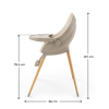 Столче за хранене KinderKraft Fini Up Beige
