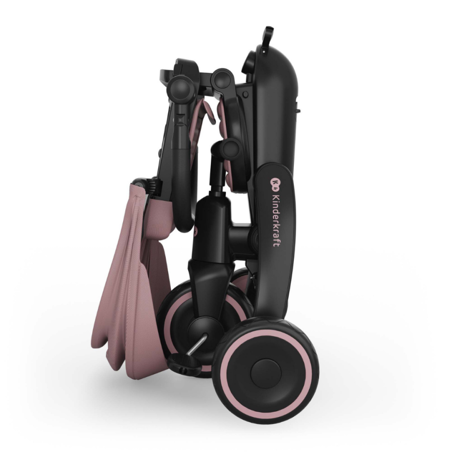 Сгъваема триколка Kinderkraft Jazz 3 розова
