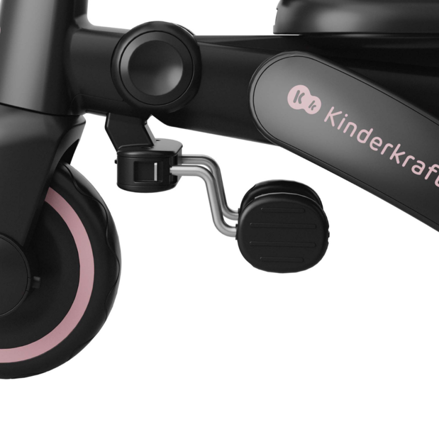 Сгъваема триколка Kinderkraft Jazz 3 розова