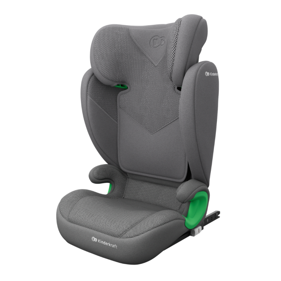 Столче за кола Kinderkraft Junior Fix 2 Plus Grey