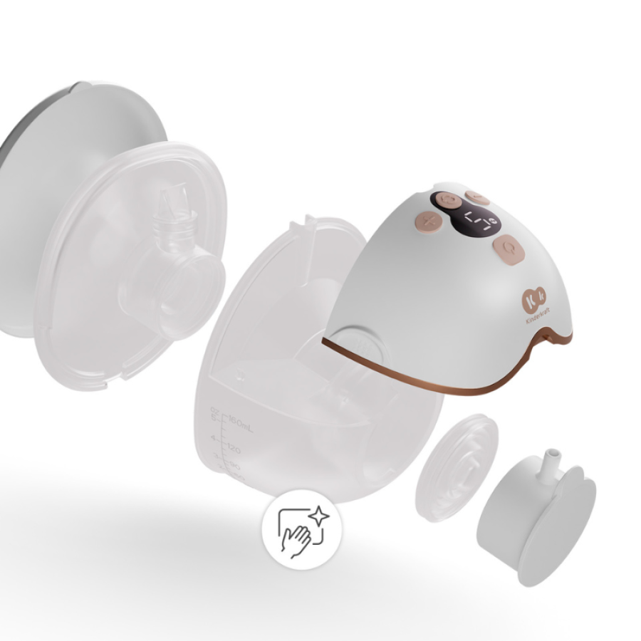 Eдинична електрическа помпа за кърма Kinderkraft Mamaflow Golden