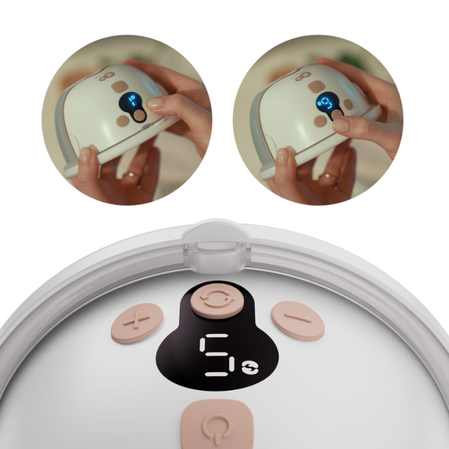 Eдинична електрическа помпа за кърма Kinderkraft Mamaflow Golden