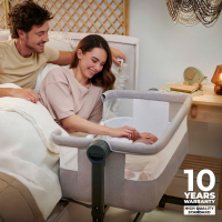 Бебешка кошара KinderKraft Nestee Up 2 Beige