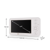 Бебефон KinderKraft Niteeye Travel White