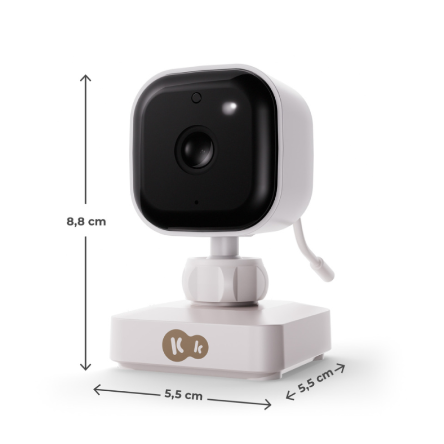 Бебефон KinderKraft Niteeye Travel White